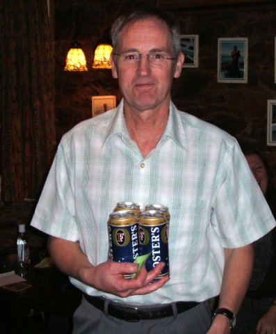 Warwick with the fosters